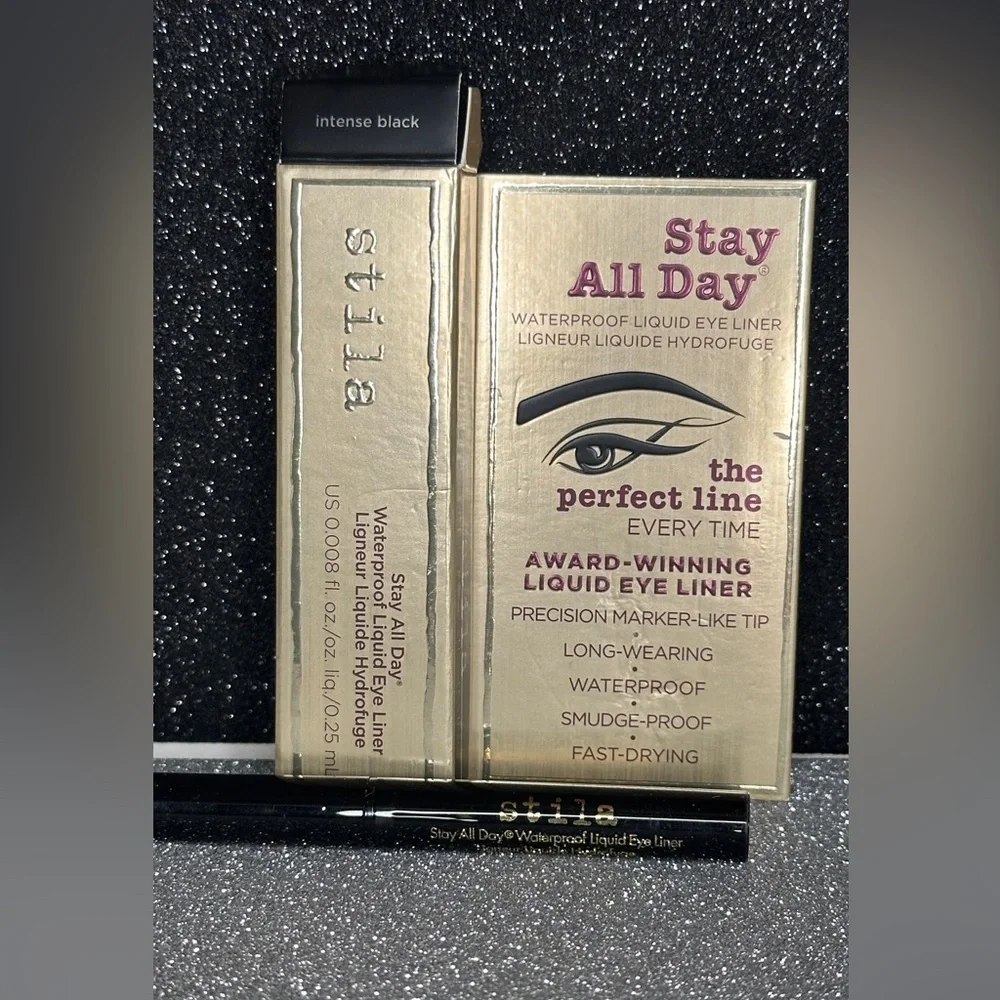 Stila Mini Stay All Day Waterproof Liquid Eye Liner — Intense Black